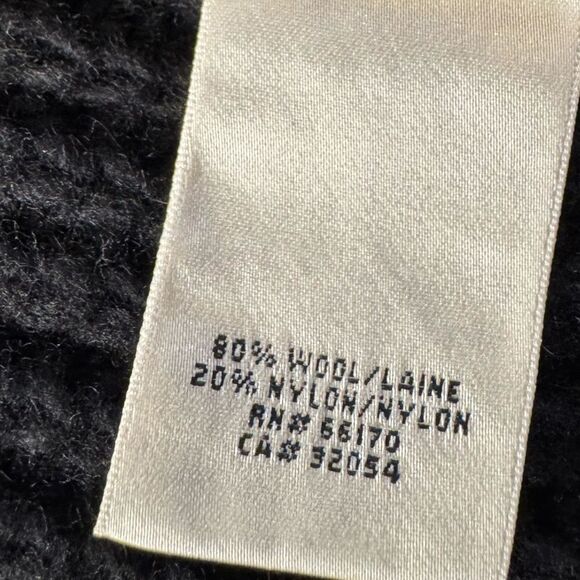 Anthropologie Charlie & Robin Textured Cardigan BLACK S - Picture 7 of 15